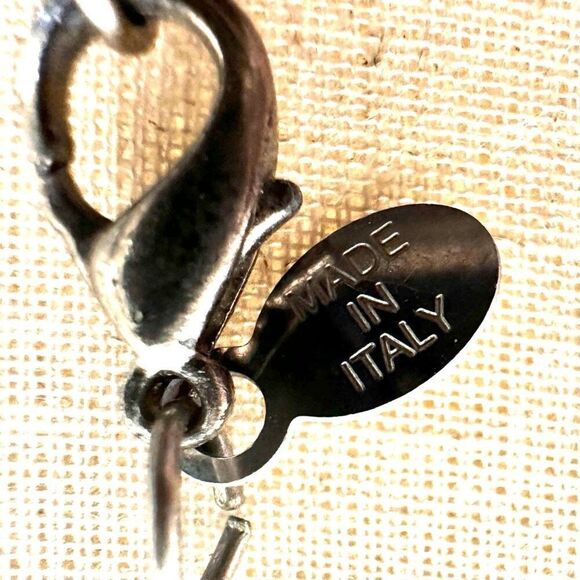 Neroleone blue and silver beaded multi strand necklace - Picture 7 of 11